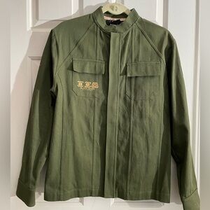 Mens (M) Star Wars Olive Disney Parks Galaxy’s Edge Black Spire Outpost Jacket